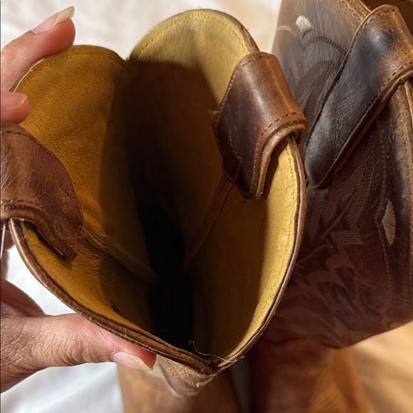 Brown Western Heeled Boots - Picture 8 of 8